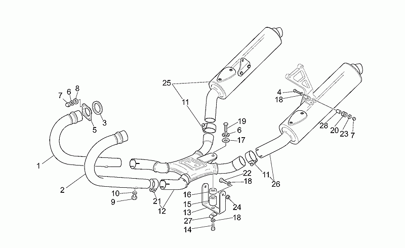 Carb. RH silencer