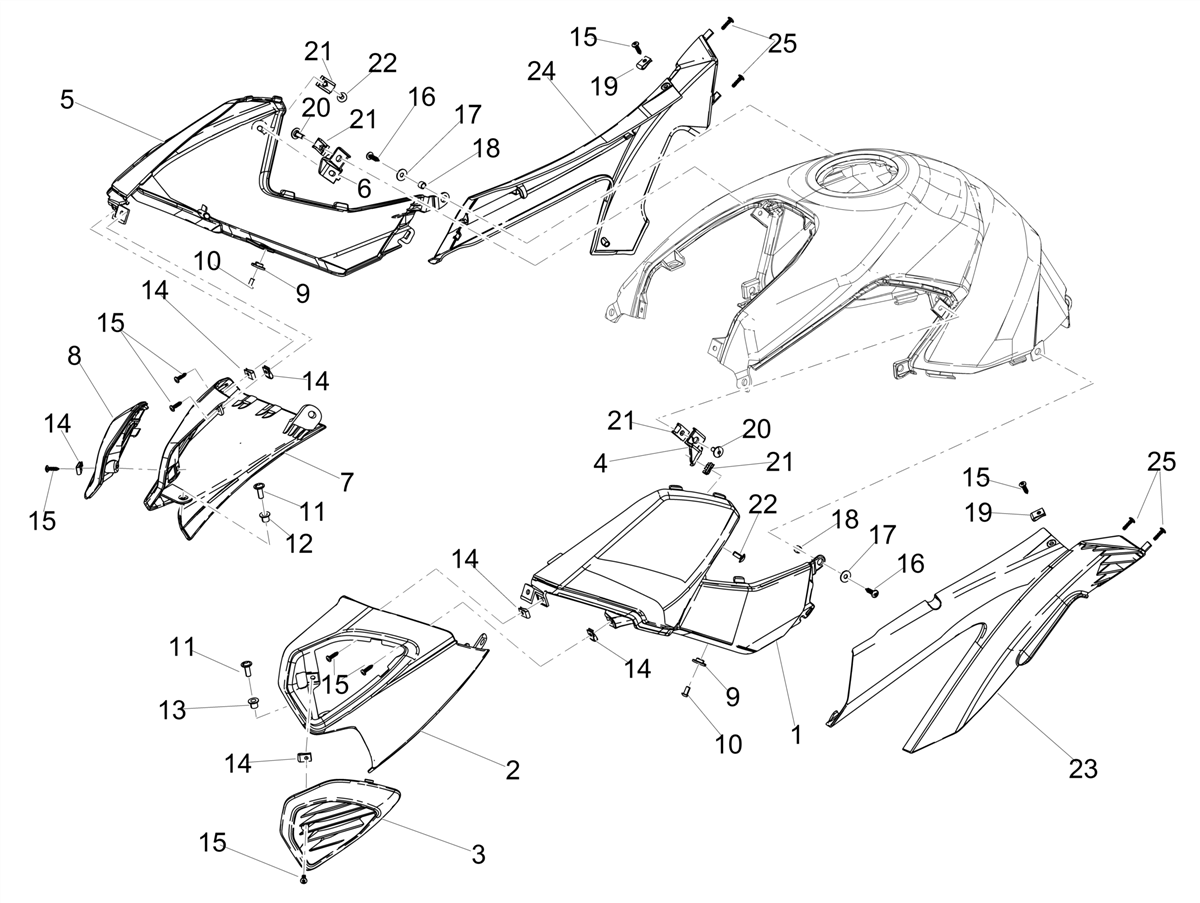 L.H. BODY SIDE HOLDER