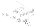 Brake caliper support plate