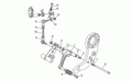 Complete gearchange lever
