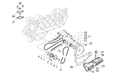 Chain tensioner rod