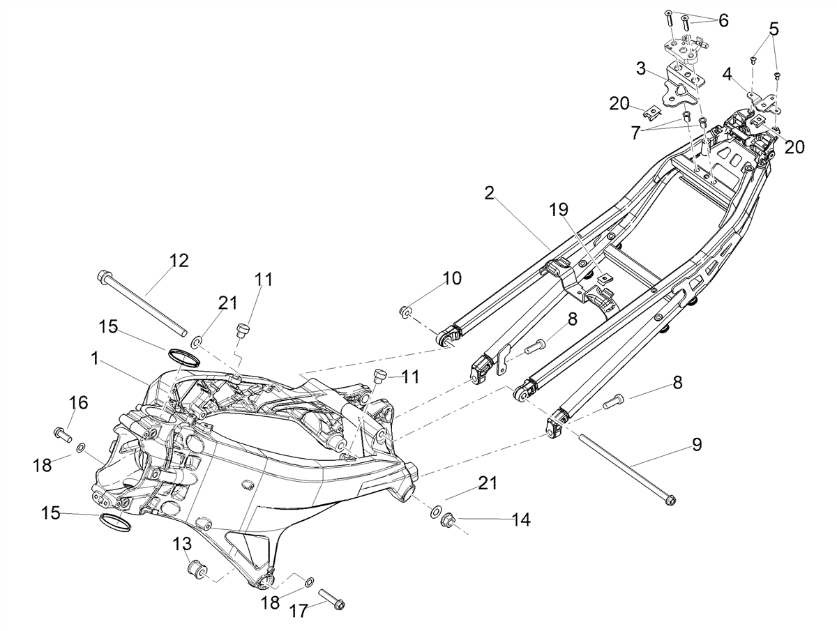 Saddle support bracket