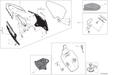 Carbon cover for clutch case. - Carbon cover for clutch case - SBK