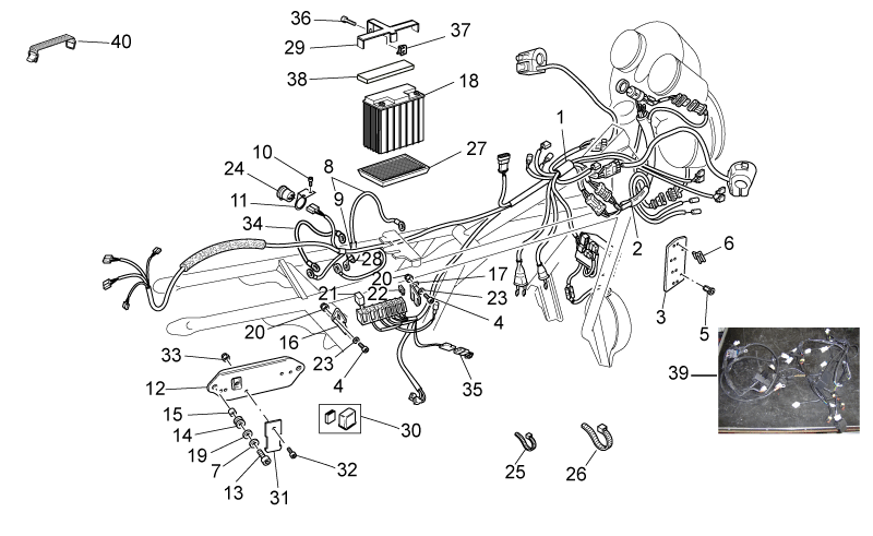 Main wiring harness