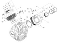 Complete piston, cat. H