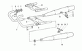 RH exhaust pipe, chr.plated