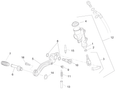 Rear master cylinder