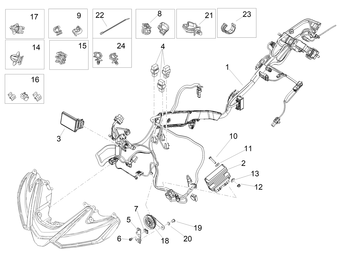 Main wiring harness