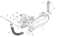 Pump-cylinder hose