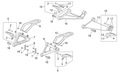 Fairing fixing plate
