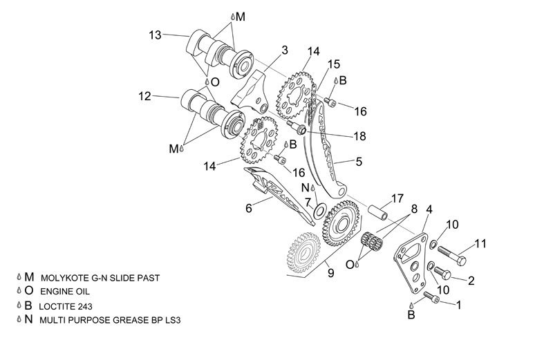 Camshaft chain