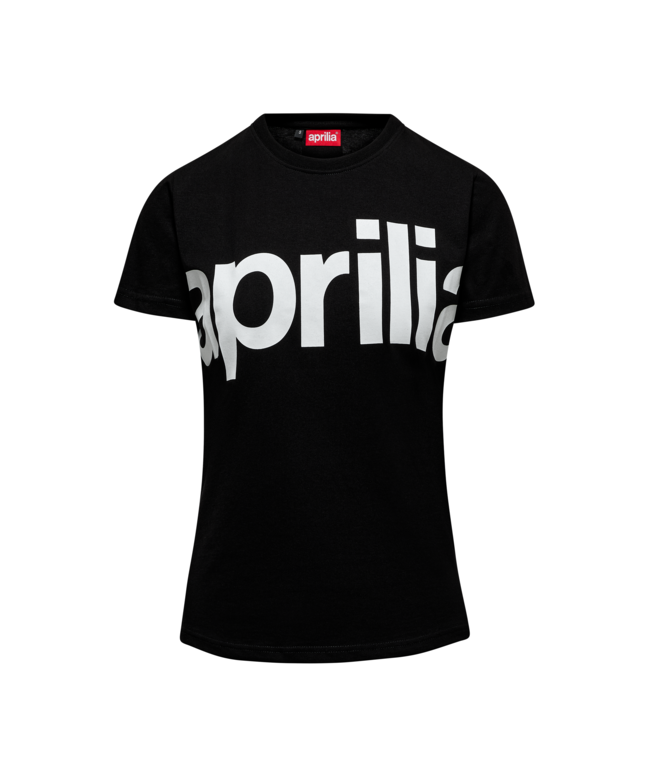 APRILIA T-SHIRT - WOMAN - BLACK - XS SIZE - 8L0055M01BLK