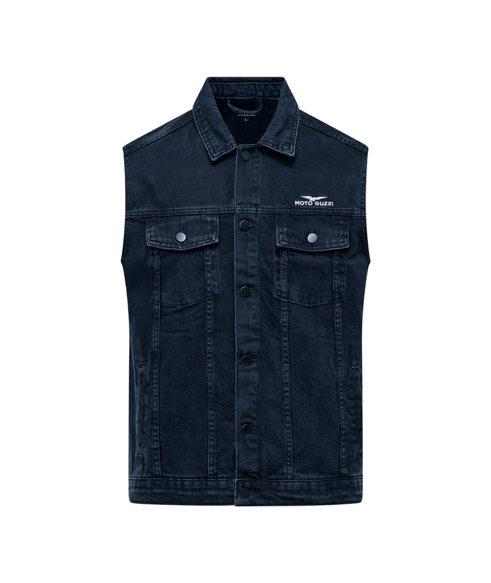 MG DENIM GILET - XS SIZE - 8L0095M01DEN