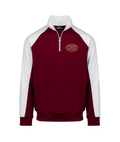 MG CANOTTIERI HALF ZIP SWEAT. BRG - XS SIZE - 8L0218M01BRG