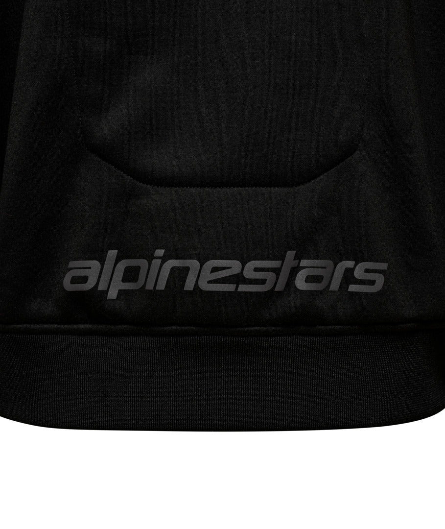 APRILIA NEXT RIVAL TECH HOODIE WITH PROTECTIONS - S SIZE - 8T0002M02BLK