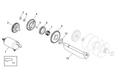 Sprag clutch gear Z=50