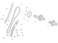 Chain stretching drive