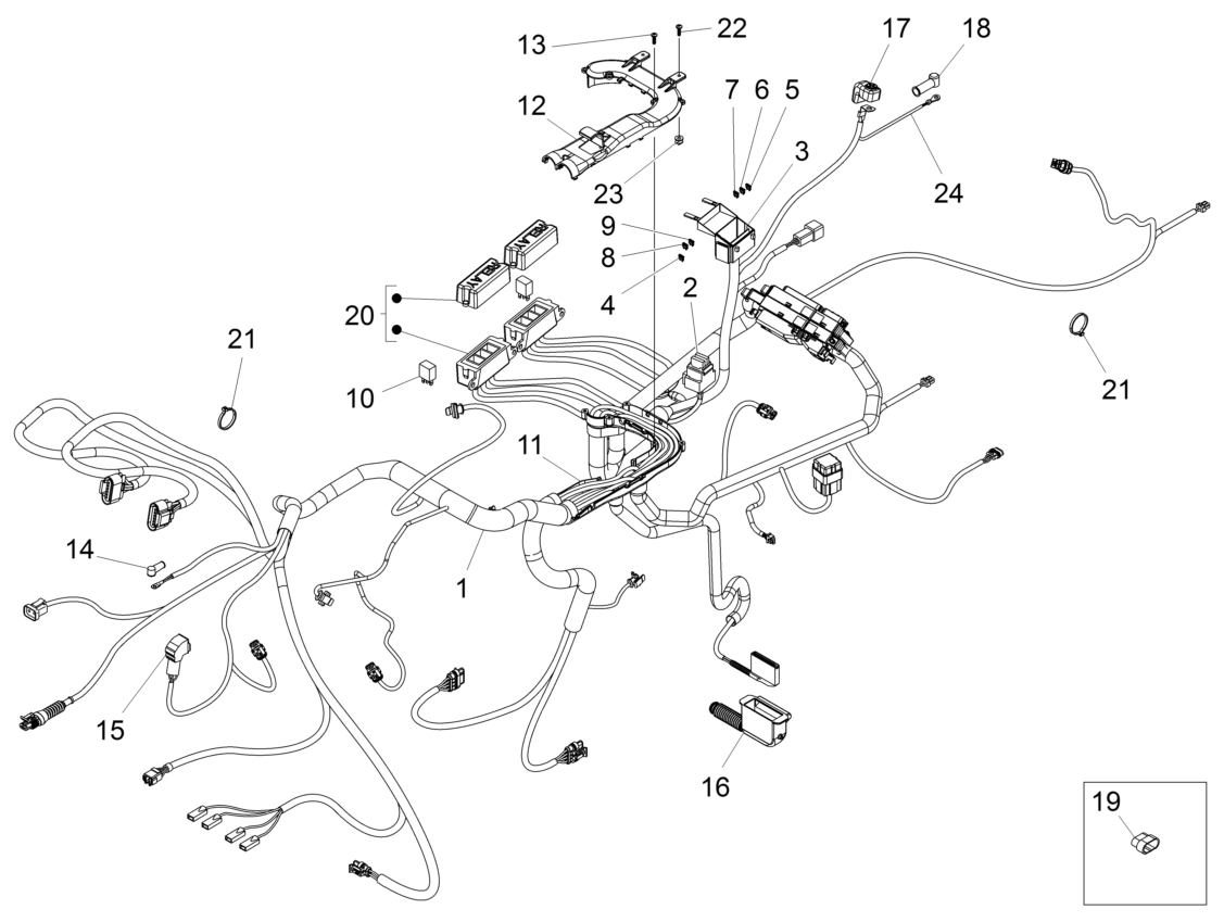 Main wiring harness