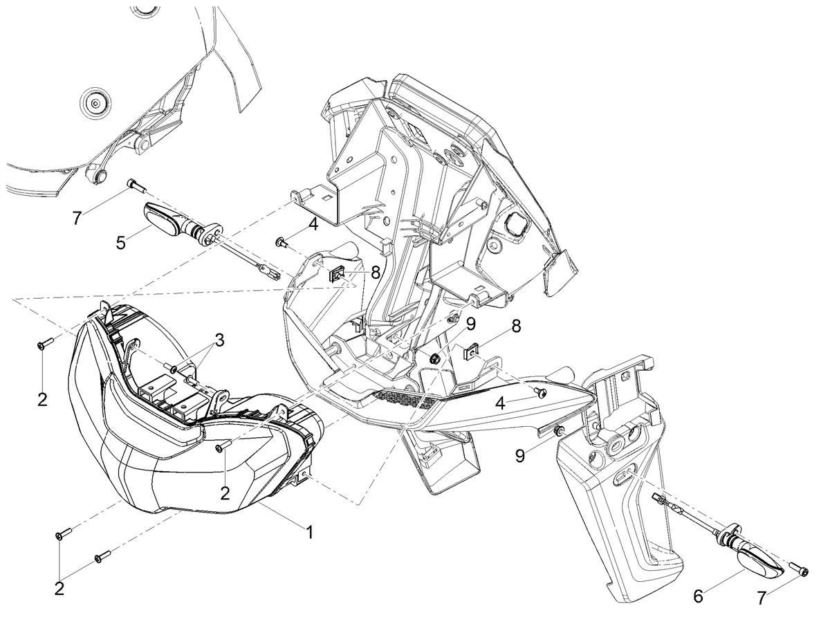 Front headlight