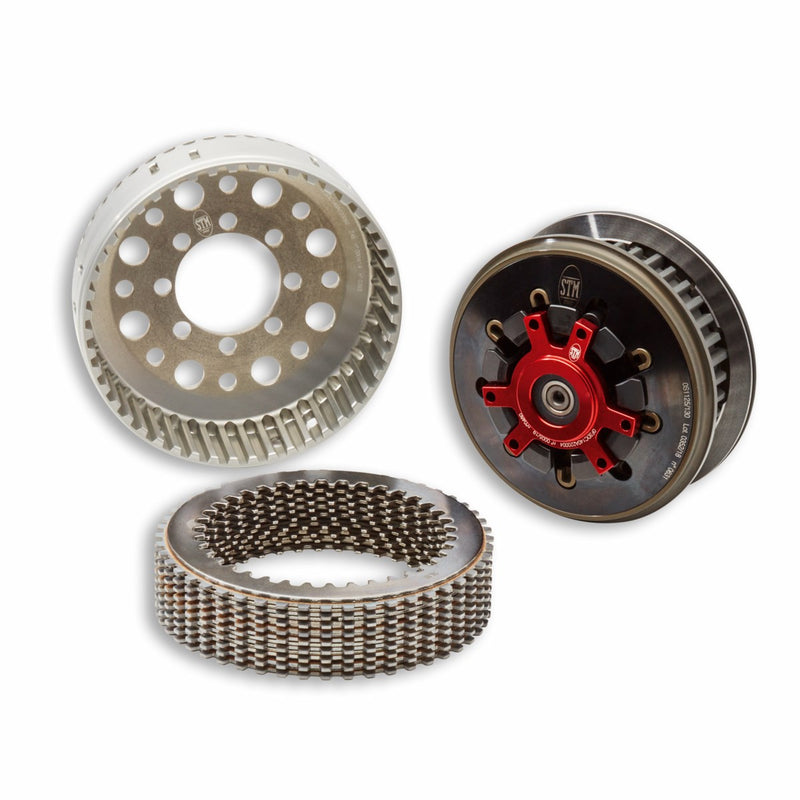 Dry clutch.