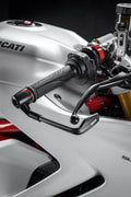Brake lever protection.