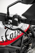 Clutch lever.