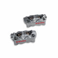 Coloured front brake callipers.