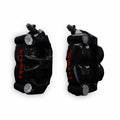 Coloured front brake callipers.