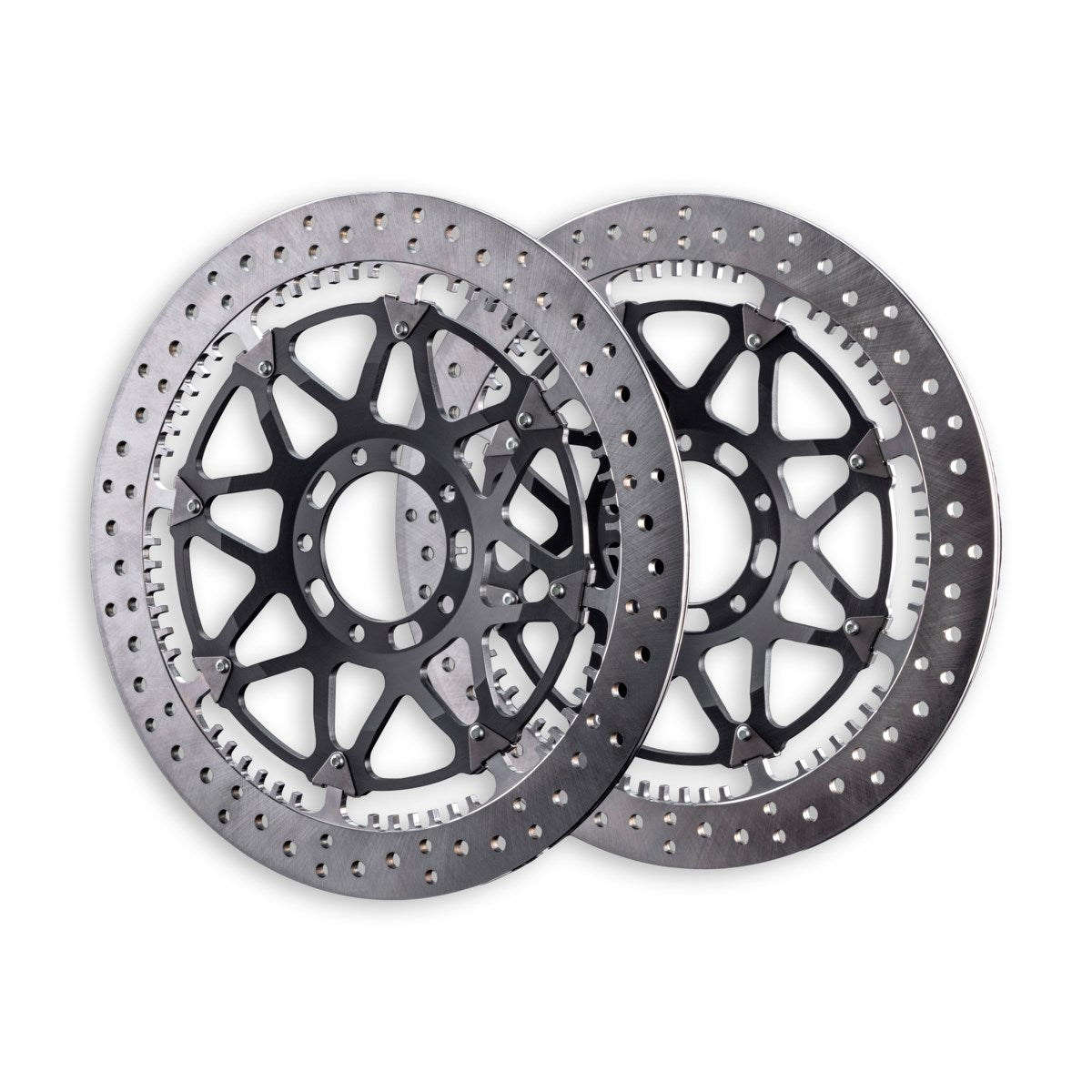 Brembo T-Drive finned discs. - KIT DISCHI FRENO PRO1