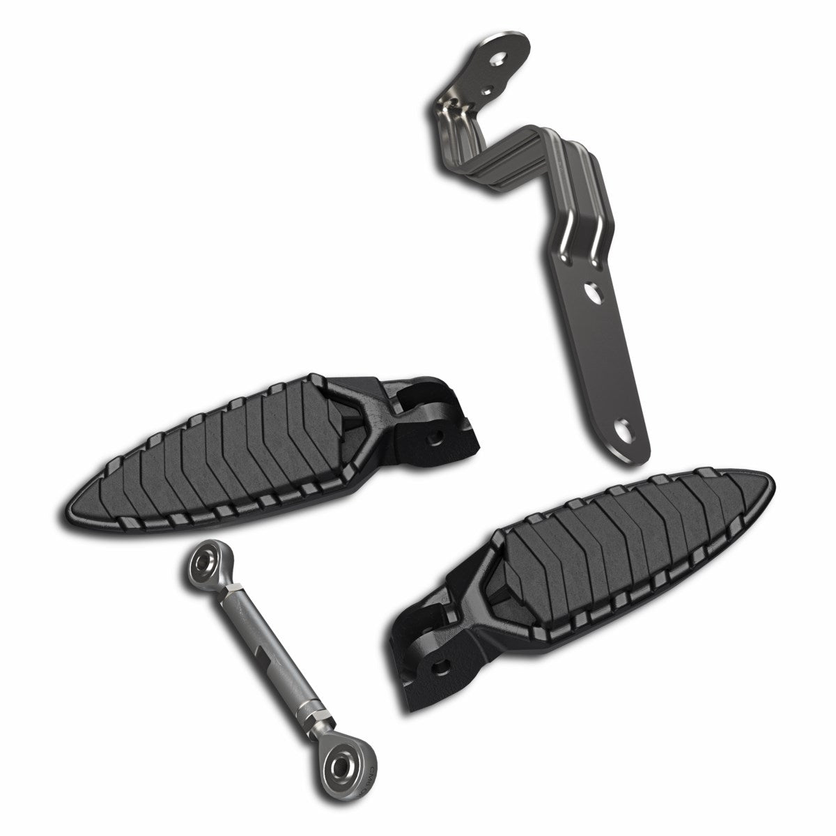 Central Footpegs. - KIT ARRETRAMENTO PEDANE V22O