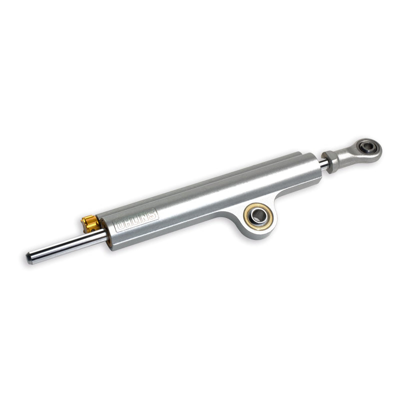 Öhlins adjustable steering damper.