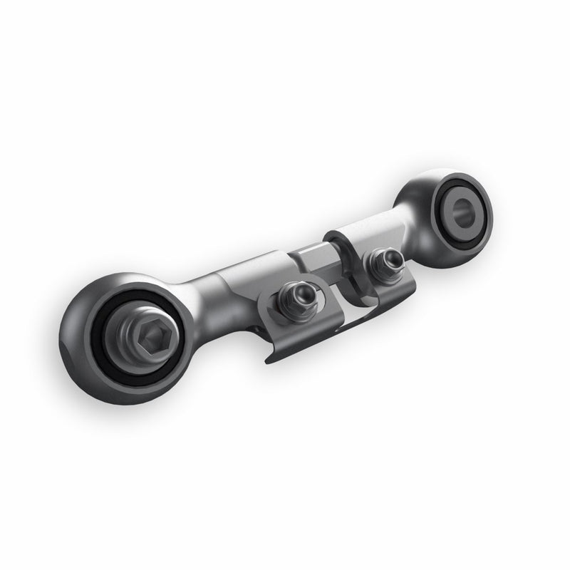 Rear suspension linkage.