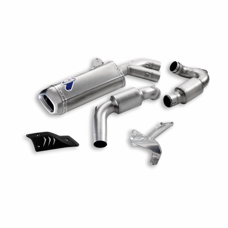 Complete exhaust assembly.