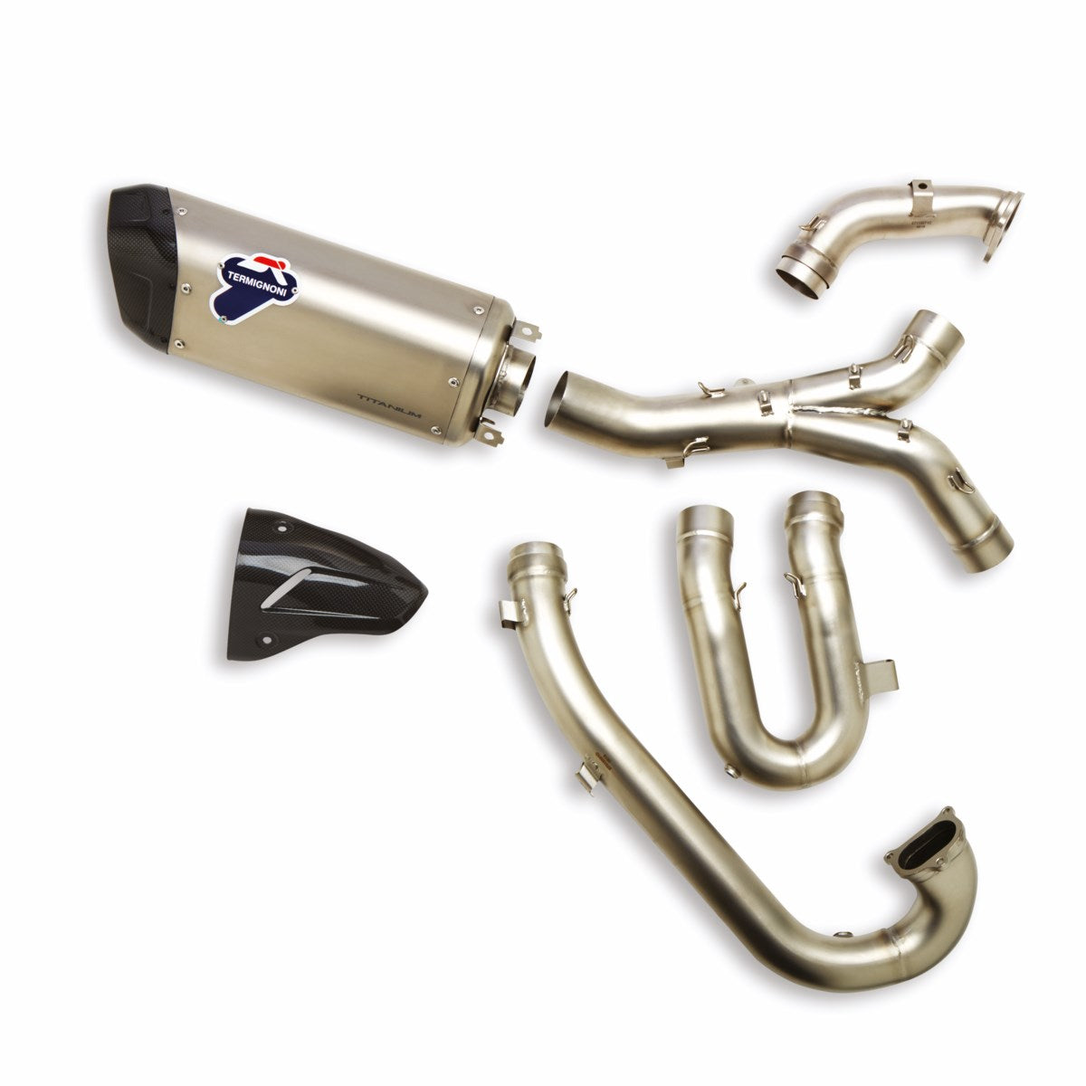 Complete exhaust assembly. - RACING COMPLETE EXHAUST SYSTEM 1509