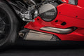 Complete titanium exhaust system.
