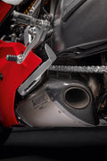 Titanium racing silencers.