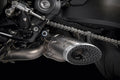 Complete exhaust assembly.