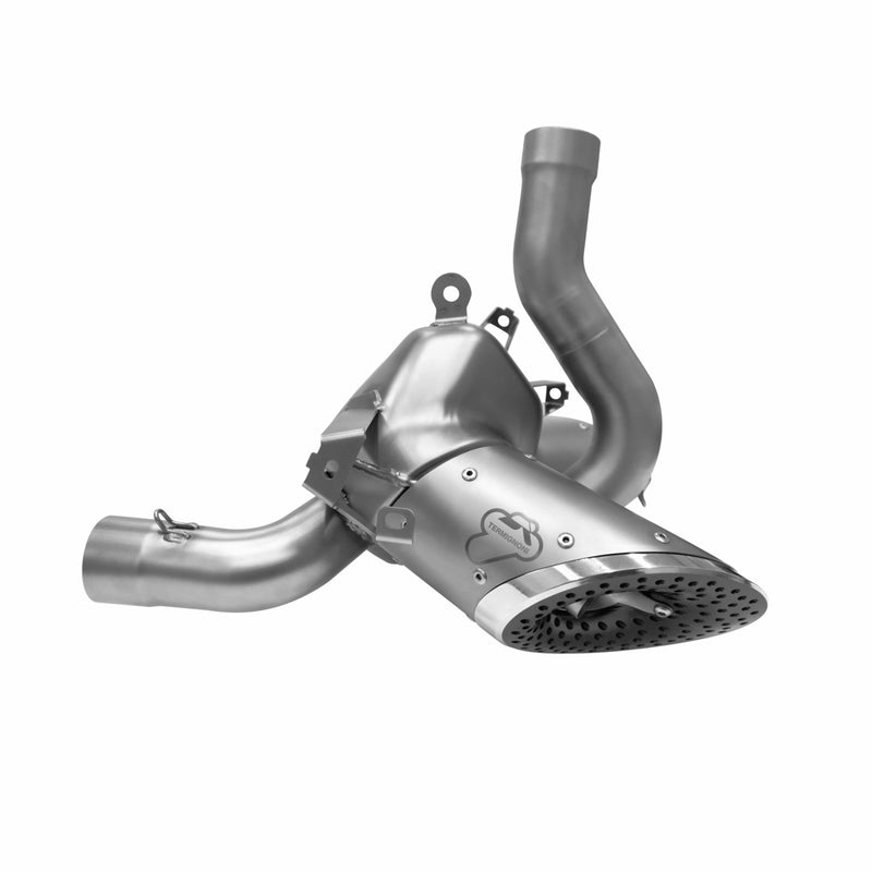 Complete exhaust assembly.