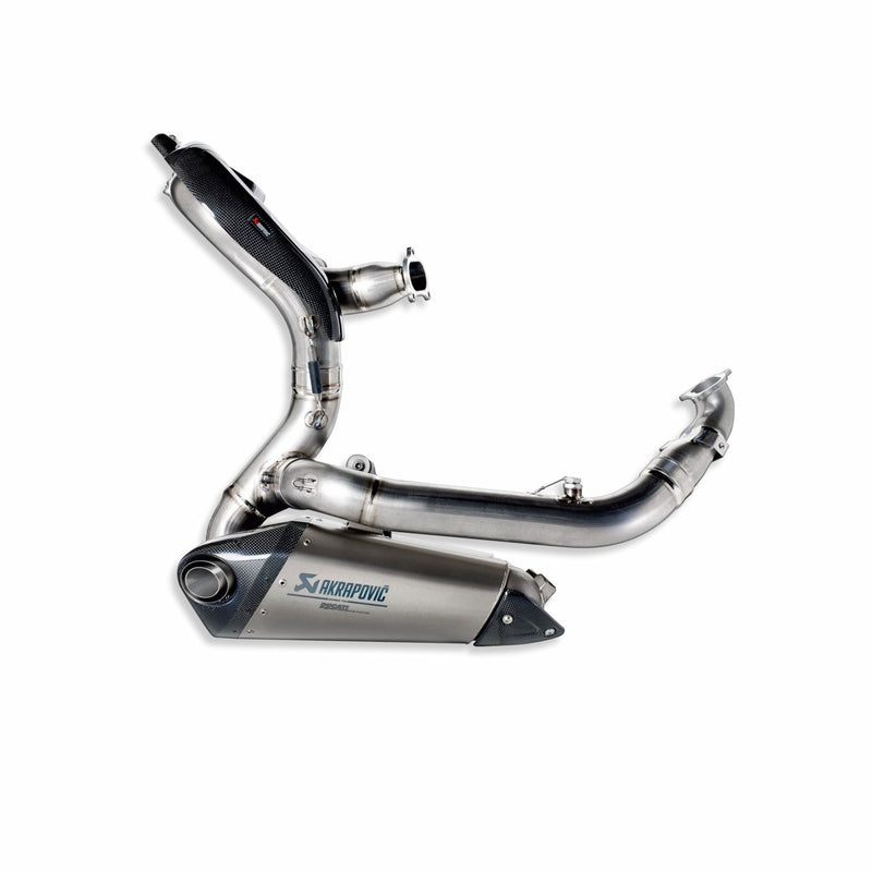 Complete titanium exhaust system