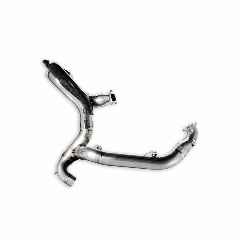 Titanium racing manifolds.