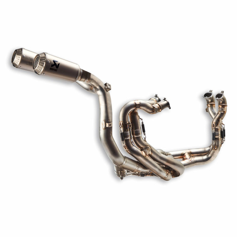 Complete titanium exhaust system