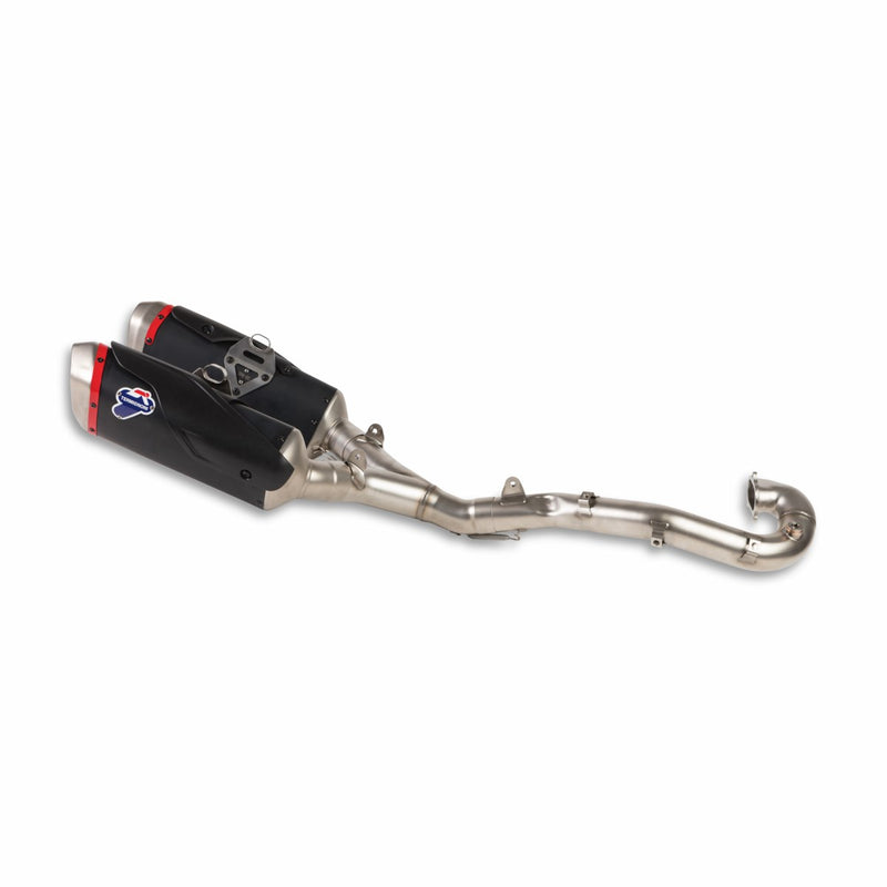 Racing complete exhaust system.