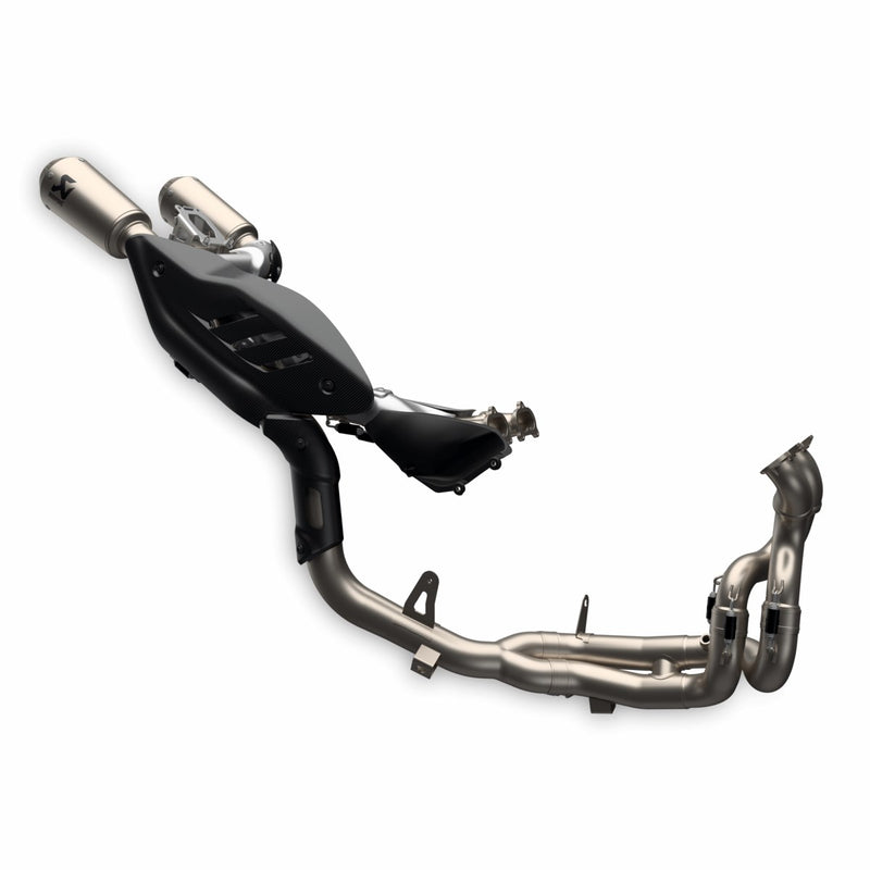 Complete titanium exhaust system