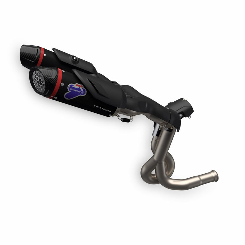 Complete exhaust assembly.
