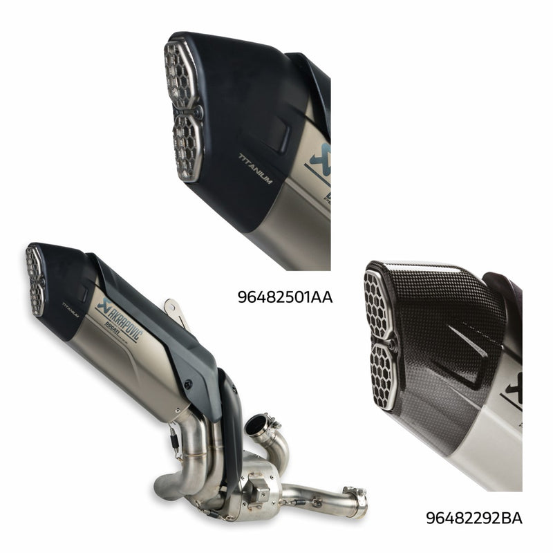 Racing complete exhaust system.