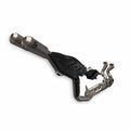 Complete titanium exhaust system.