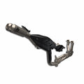 Complete PRO titanium exhaust system. 