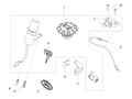 Key with simple transponder