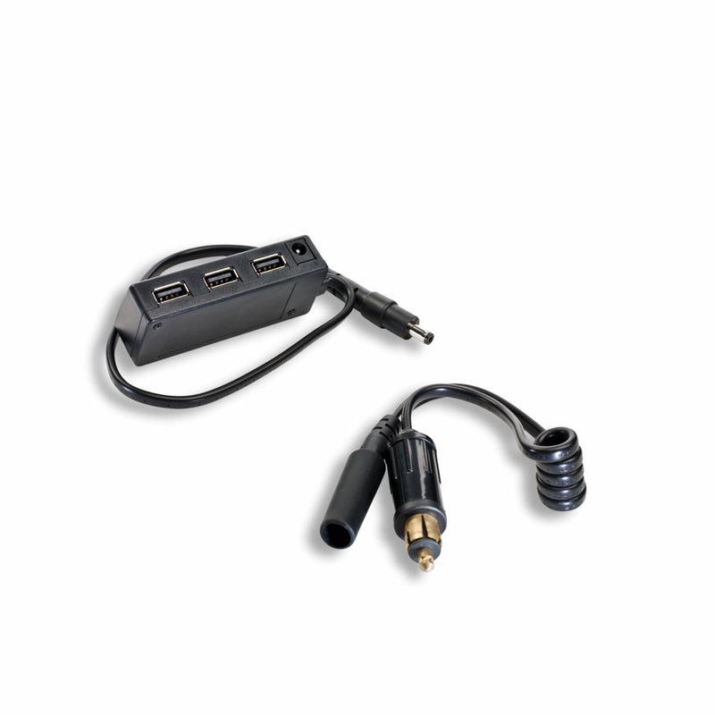 Power extension cable with USB port. 