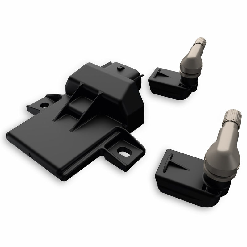 Control unit and pair of pressure sensors (TPMS).